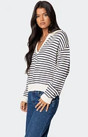 Edikted Copenhagen Oversized Striped Sweater