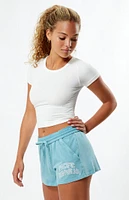 PacSun Pacific Suwnwear Fold-Over Mini Sweat Shorts