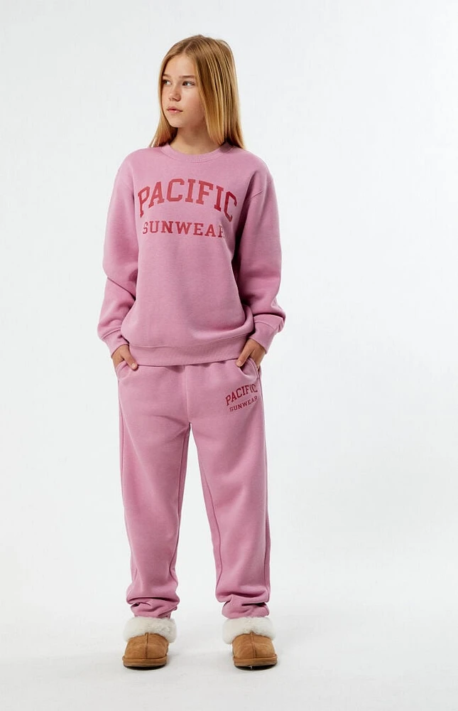 PacSun Kids Mauve Pacific Sunwear Sweatpants