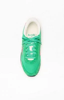 Reebok Women's Green Classic AZ Waffle Knit Sneakers