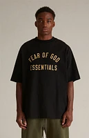 Fear of God Essentials Black Crew Neck T-Shirt