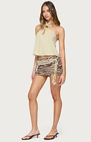 Edikted Ariya Keyhole Halter Top