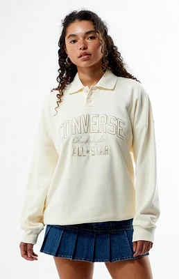 Converse Retro Polo Sweatshirt