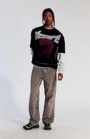 Pacsun Brown Overdyed Baggy Jeans