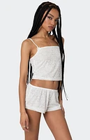 Edikted Love Lace Tank Top