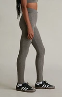 Fear of God Essentials Women's Homestead Heather High Power Ribbed Knit Leggings