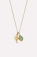 Ana Luisa Ocean Gold Charm Necklace