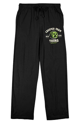 Minecraft Creeper Farm Tours Pajama Pants