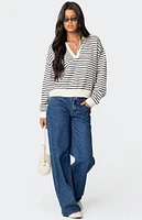 Edikted Copenhagen Oversized Striped Sweater