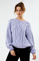 Free People Frankie Cable Knit Sweater