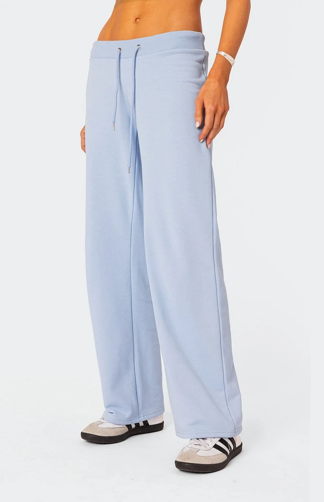 Edikted Quinn Straight Leg Sweatpants