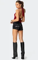 Edikted Yazi Star Micro Shorts