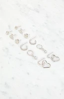 LA Hearts 6 Pack Mia Earrings