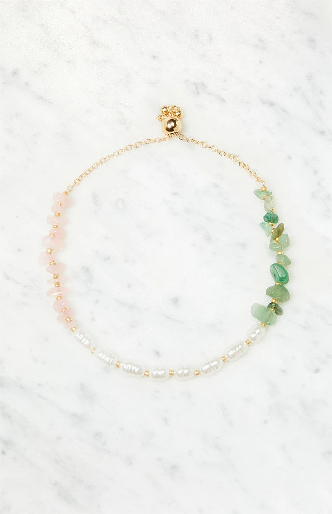 LA Hearts Gemstone Bracelet