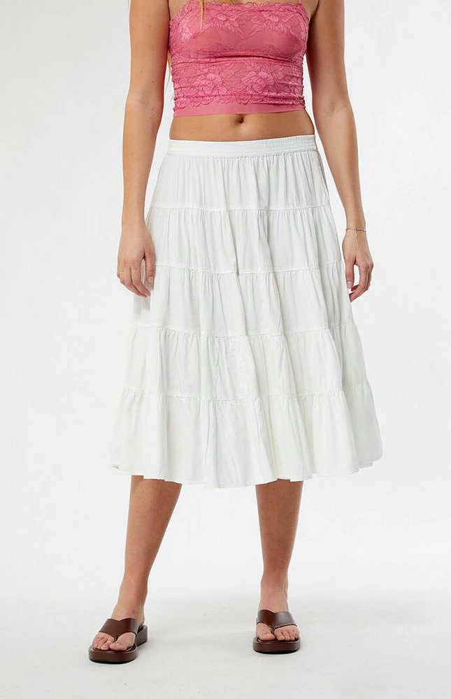 Free People Full Swing Midi Skirt