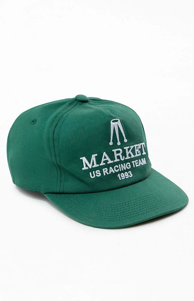 Market Relax Team Racing 5 Panel Snapback Hat