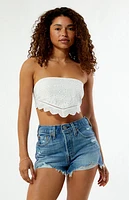 Your Favorite Embroidered Handkerchief Top