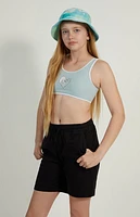 Pacsun Kids Black Volley Shorts
