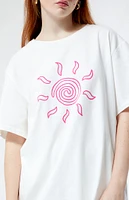 Charlie Holiday Eco Swirl Sun Oversized T-Shirt