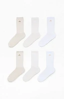 adidas 6 Pack Classic Cushioned Crew Socks