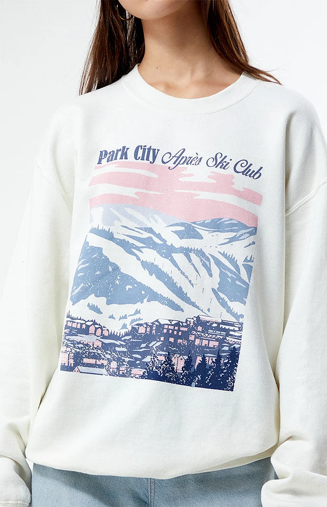 Park City Après Ski Crew Neck Sweatshirt