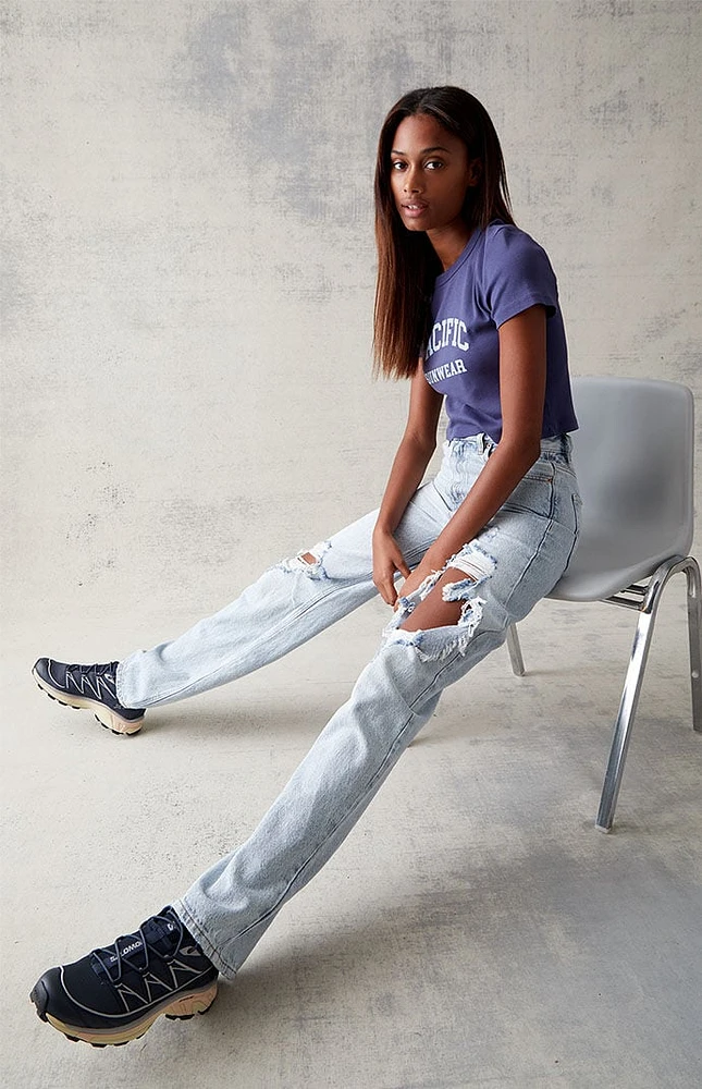 PacSun Eco Light Blue '90s Boyfriend Jeans