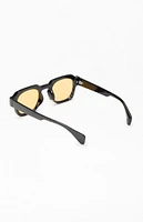 PacSun Calvin Black Square Sunglasses