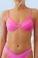 Salero Swim Hot Pink Underwire Bralette Bikini Top