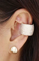 Ettika Crystal Statement Chunky Ear Cuff