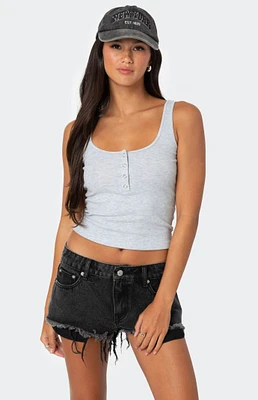 Edikted Tiana Henley Tank Top