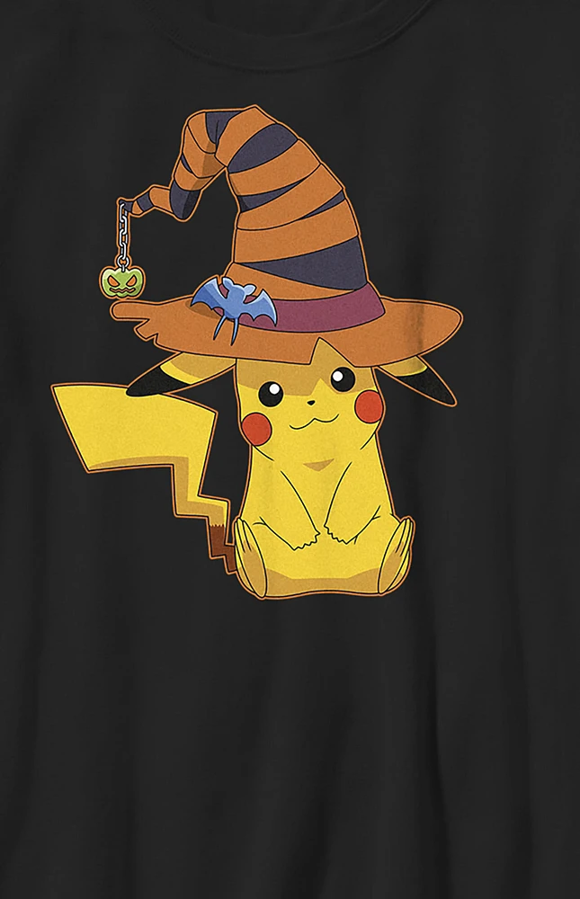 Kids Pokemon Pikachu Witch T-Shirt