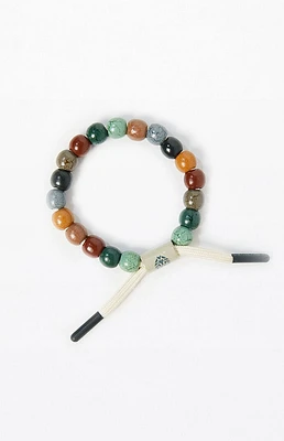 Rastaclat Multi-Colored Wood Beaded Bracelet