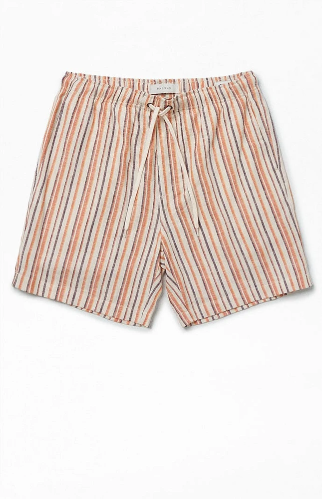 PacSun Russel Linen Volley Shorts