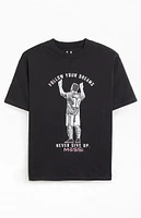 Messi Never Give Up T-Shirt