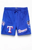 ProStandard Kids Texas Rangers Mesh Basketball Shorts