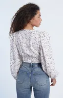 MINKPINK Hailey Cropped Blouse