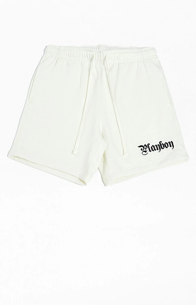 Playboy By PacSun Engingeered Fleece Shorts