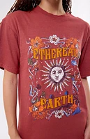 Daisy Street Ethereal Earth Washed Oversized T-Shirt