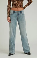 Pacsun Tinted Low Rise Girlfriend Jeans