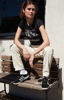 John Galt Ashlyn Cropped Switzerland T-Shirt