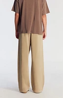 Pacsun Green Fleece Extreme Baggy Sweatpants