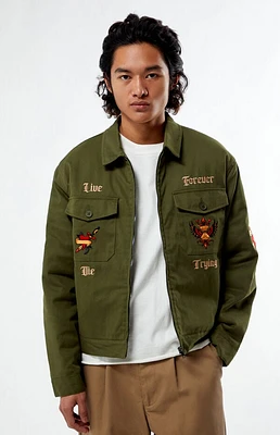 Pacsun Live Forever Cropped Jacket