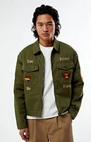 Pacsun Live Forever Cropped Jacket