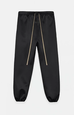 Fear of God Essentials Women's Black Satin Sweatpants