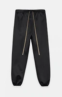 Fear of God Essentials Women's Black Satin Sweatpants