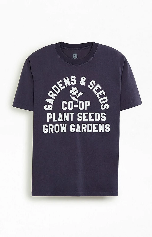 GARDENS & SEEDS Co-Op Statement T-Shirt