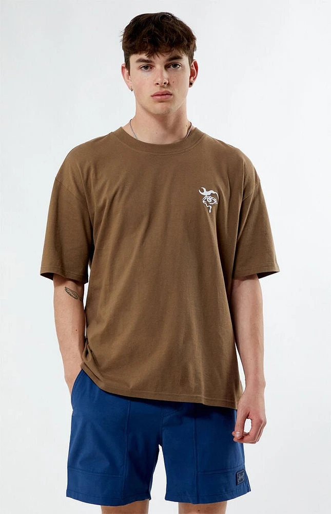 PS Basics Iris Embroidered T-Shirt