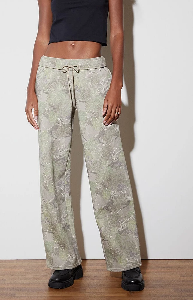 PacSun Tree Camo Baggy Sweatpants