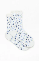Pacsun Ditsy Flower Crew Socks