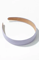 LA Hearts Lilac Satin Headband